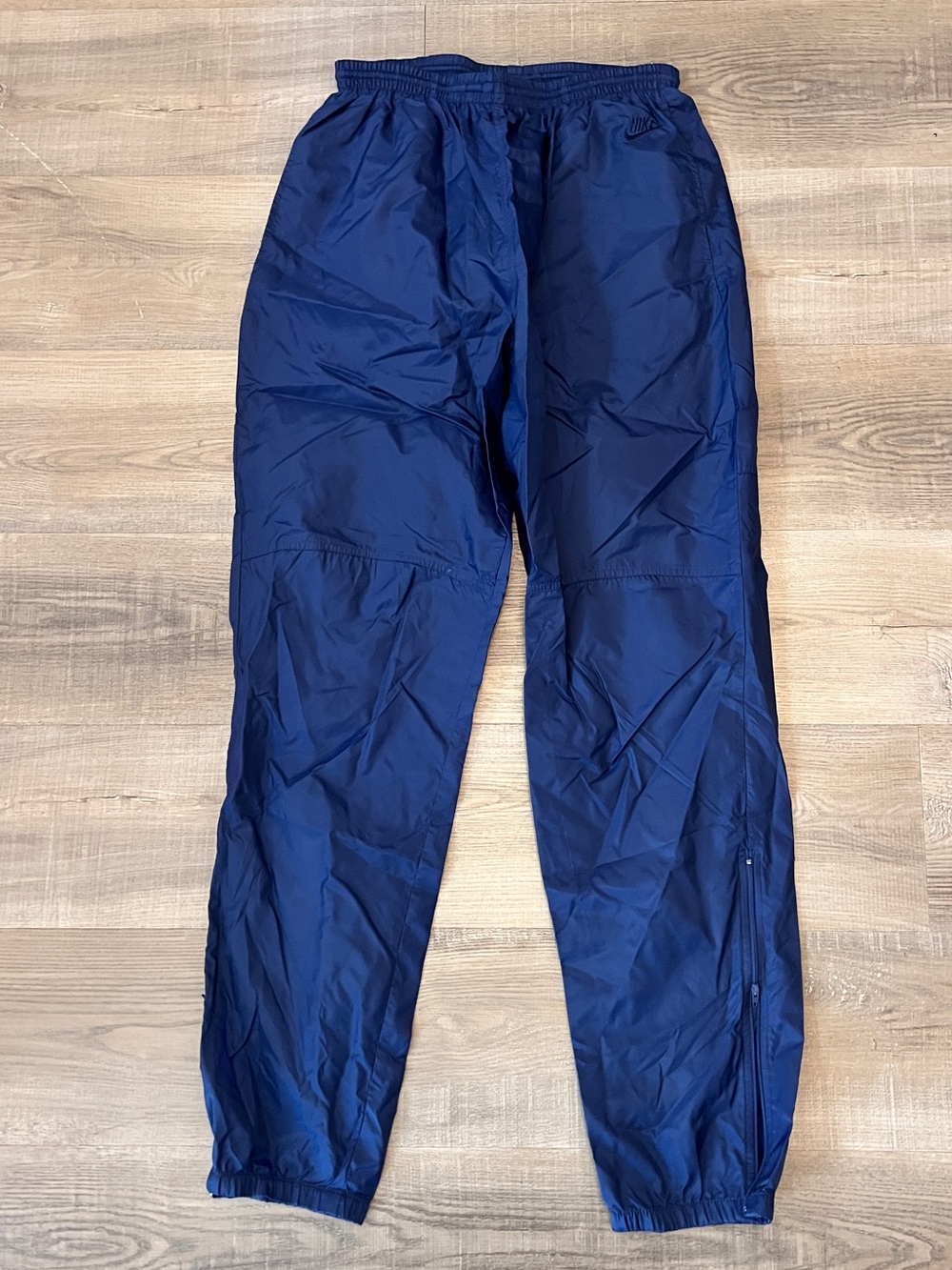 Vintage 90s Nike Blue Windbreaker Pants